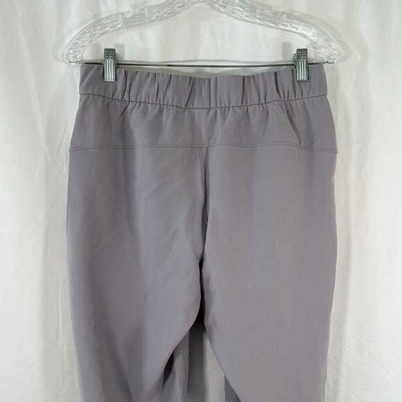 Lululemon Joggers Women's 6 Grey Pull On Drawstring High Rise Pockets 28" Inseam - Picture 8 of 9